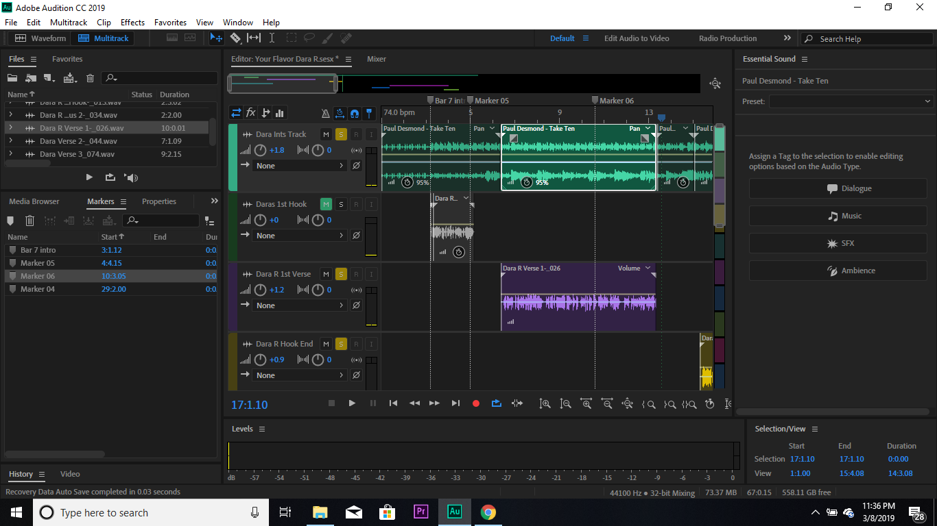 Adobe Audition Tools